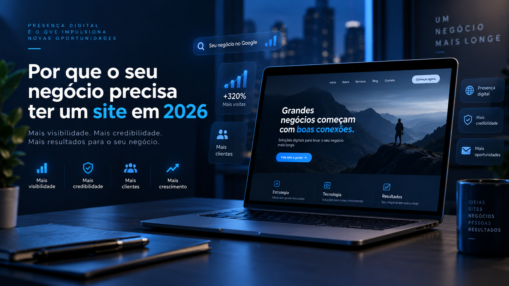 Capa de Por que o seu negócio precisa ter um site em 2026